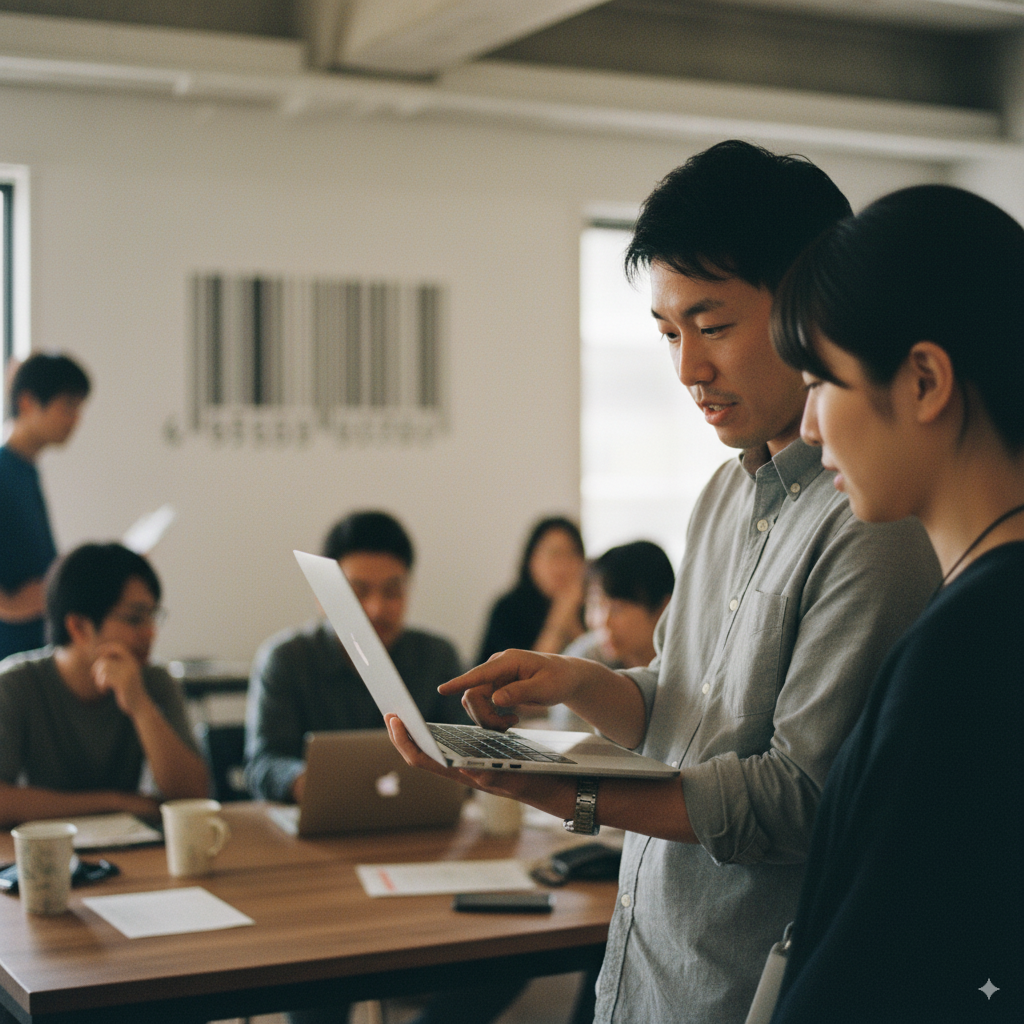 Barcode: 滝在型学習ラウンジ